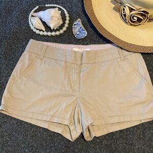 J Crew chino shorts size 6